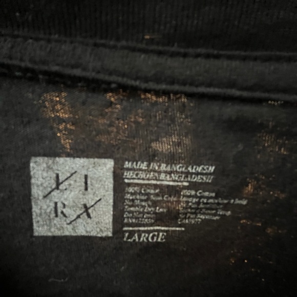 LIRX Large Black Tshirt - Picture 3 of 3